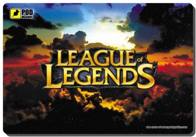 Килимок для миші ігрової, League of Legends, 220 х 320 мм (1 з 3)