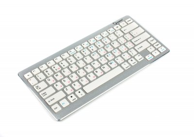 Клавиатура беспроводная, каркас клавиш ножничного типа, Apple-style дизайн, Bluetooth (1 з 4)