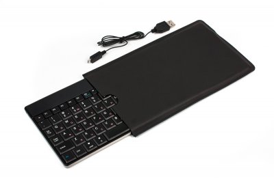 Клавіатура бездротова , Phoenix серія, тонка, Bluetooth інтерфейс, чорний (1 з 4)