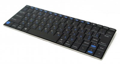 Клавіатура бездротова, Phoenix серія, тонка, Bluetooth інтерфейс, чорний (1 з 3)