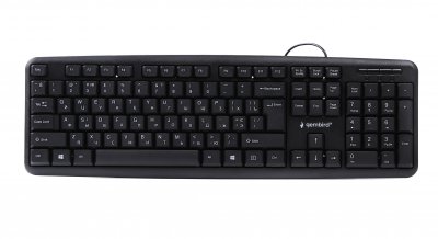 Клавіатура дротова, USB, українська, чорний колір (1 з 4)