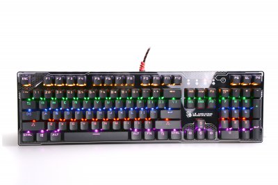 Клавиатура механическая игровая, USB, LED-подсветка (1 из 5)