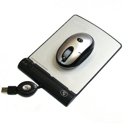 Миша A4Tech  NB-20D USB, бездротова, срібна (1 з 1)