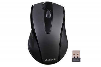 Миша бездротова USB, V-Track, 1200 dpi, кнопка подвійного кліка (1 з 4)