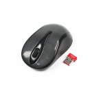 Мышь беспроводная V-Track USB,15m 2000dpi, (Glossy Grey)