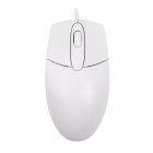 Мышь проводная USB, 1000dpi, (White)
