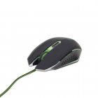 Оптична ігрова миша, USB інтерфейс, зелений