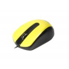Мышь оптическая, USB, желтая