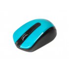 Миша бездротова, USB, блакитний