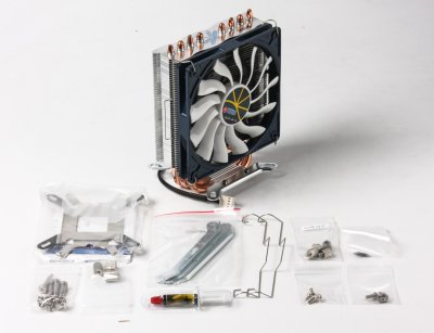Кулер Dragonfly 4, Intel/AMD, 4 теплові трубки, PWM (1 з 6)