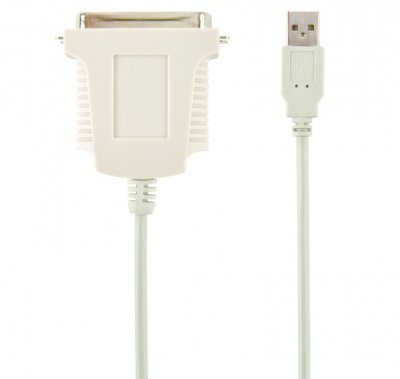 Перехідник USB A-тато / C36M, (LPT) 1.8 м (1 з 3)