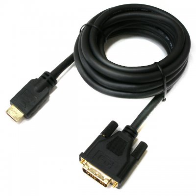 Кабель HDMI-DVI (18+1) 2 м, M/M, в блістері (1 з 2)