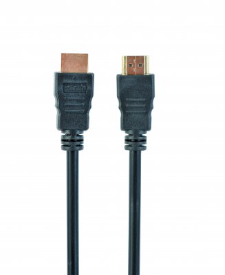 Кабель HDMI V.2.0, 4К 60 Гц, позолочені конектори, 1 м (1 з 2)