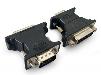 Адаптер VGA 15-pin на роз'єм DVI-A штекер (1 з 1)