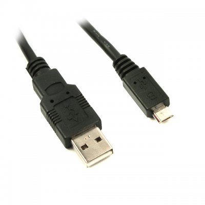 Кабель USB 2.0 AM - Micro USB B, 1.5 м (1 з 1)