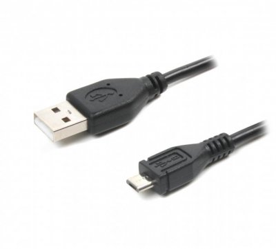 Кабель Micro USB2.0 AM/B mUSB, 0.3 м (1 з 2)