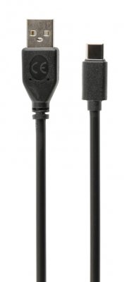 Кабель Cablexpert CCP-USB2-AMCM-1M, преміум якість USB 2.0 A-тато/C-тато,1 м. (1 з 5)