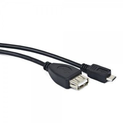 Кабель OTG USB2.0, AF-MicroUSB, 0.15 м (1 з 2)