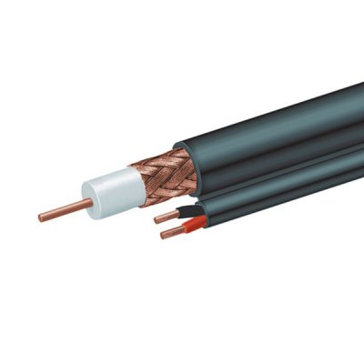 Преміальний коаксіальний кабель dual-RG59, 300 м (1 з 2)