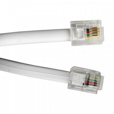 Телефонний кабель, 6P4C, 7.5 м (1 з 3)