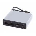 Кардридер внутренний FDI2-ALLIN1-AB, USB 2.0, поддерживает CF / MD / MS / SD / MMC / XD, черный цвет