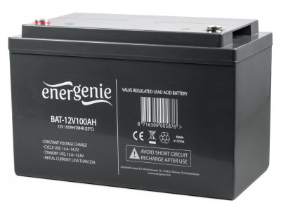 Акумуляторна батарея 12 В 100 Aгод (1 з 1)