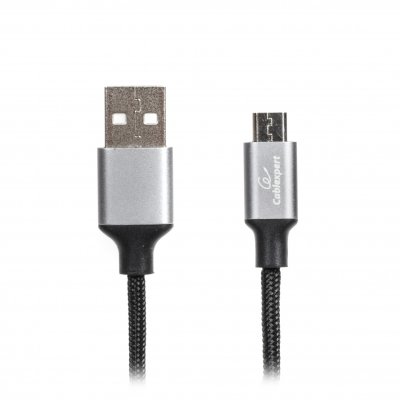Кабель micro USB 2.0 A-тато/Micro B-тато, преміум, 2.4 А (1 з 3)