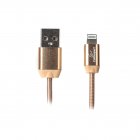 Кабель USB 2.0 А-тато/Lightning, 1.0 м, преміум, 2.4 А