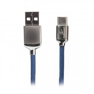 Кабель USB 2.0 A-тато/C-тато, 1 м, преміум, 2.4 А (1 з 3)