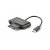 Type-C кардридер, вихід - USB 2.0, SD+Micro-SD, пластик, чорний (2 из 6)