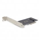 PCI-Express адаптер для SSD-накопичувача формату M.2 шириною 22 мм, низькопрофільна планка в комплекті