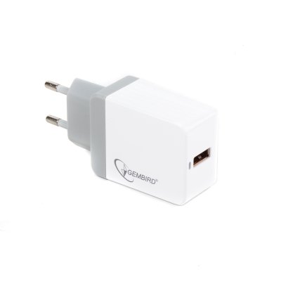 Зарядний пристрій, 1 USB (швидке заряджання Qualcomm 3.0) 5V/3A-9V/2A-12V/1.5A (1 з 2)