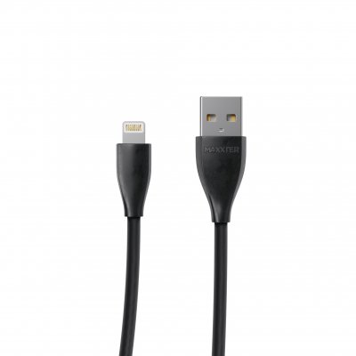 Кабель USB 2.0 А-тато/Lightning, 1.0 м, преміум, 2.4 А (1 з 4)