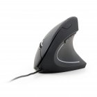 Оптическая эргономическая мышь, USB интерфейс, черный цвет