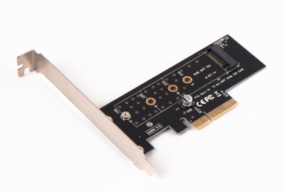PCI 3.0 X4 адаптер для SSD-накопичувача формату M.2 NVMe (1 з 4)