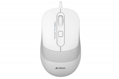 Миша дротова Fstyler, USB, 1600 dpi, білий (1 з 6)