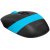 Миша бездротова Fstyler, USB, 2000 dpi, чорний + синій (5 из 6)