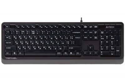 Клавіатура Fstyler Sleek MMedia Comfort, USB, сірий (1 з 11)
