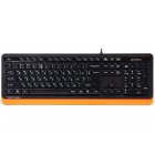 Клавіатура Fstyler Sleek MMedia Comfort, USB, помаранчевий