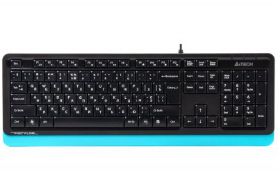 Клавіатура Fstyler Sleek MMedia Comfort, USB, синій (1 з 11)
