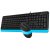 Комплект дротовий Fstyler клавіатура+миша, синій, USB (4 из 10)