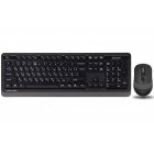 Комплект бездротовий Fstyler клавіатура+миша, чорно-сірий, USB