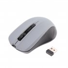 Миша бездротова, USB, 1600 dpi, сірa