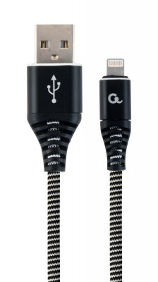 Кабель USB 2.0 А-тато/Lightning, 1.0 м, преміум, 2.1 А (1 з 2)