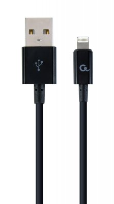 Кабель USB 2.0 А-тато/Lightning, 1 м, 2.1 А (1 з 2)