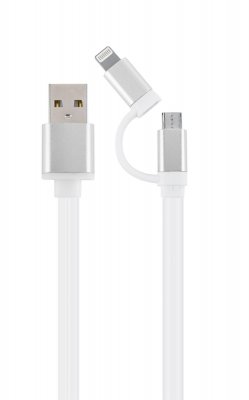 Кабель USB 2.0 AM-тато/Lightning/Micro USB, 1 м (1 з 2)