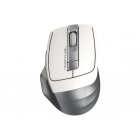 Мышь беспроводная A4tech Fstyler, USB, 2000dpi, (Silver+White)