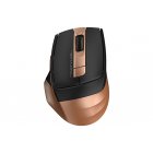 Мышь беспроводная A4tech Fstyler, USB, 2000dpi, (Bronze+Black)