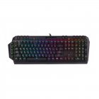 Клавіатура ігрова механічна, Cherry MX Red, RGB-підсвічування, USB, audio jack