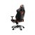 Крісло геймерське, навантаження до 160 кг, екошкіра, що дихає, з замшеподібними вставками, чорний+помаранчевий (5 из 9)